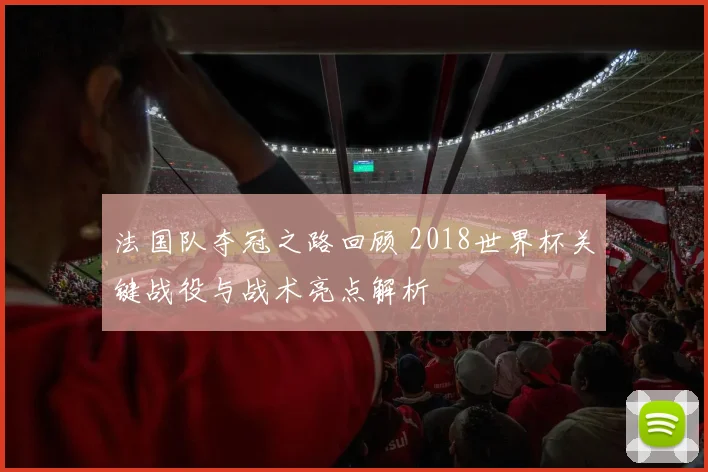 法国队夺冠之路回顾 2018世界杯关键战役与战术亮点解析
