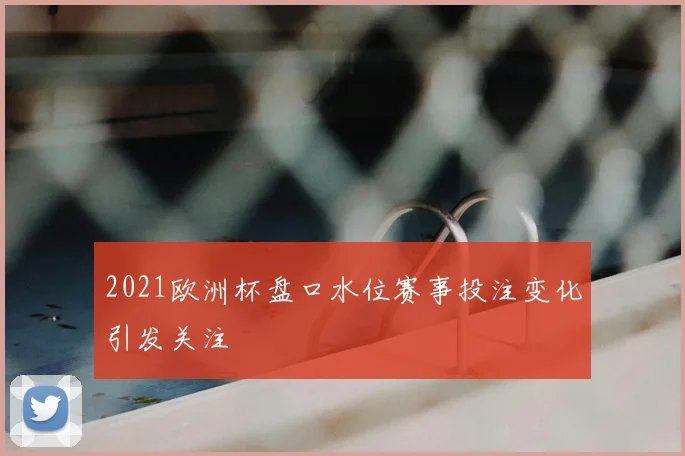 2021欧洲杯盘口水位赛事投注变化引发关注