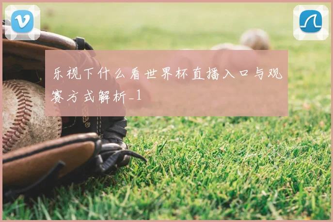 乐视下什么看世界杯直播入口与观赛方式解析_1